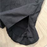 Anthropologie  Maeve Mod Linen-Blend Square Neck Longline Vest Top | Black | M Photo 7