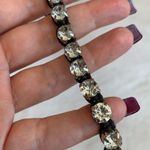 RHINESTONE TENNIS BRACELET ~ With Spring Ring Closure Photo 3