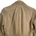 Banana Republic Y2K VTG Women Leather Suede Jacket 2 Camel Classic Retro Cowgirl Photo 7