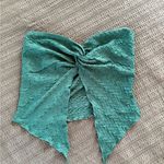 SheIn Green Strapless Women's Top Photo 1