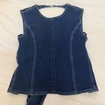 Denim top and skirt Blue Photo 3