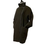 Madewell  City Grid Dark Olive Green Wool 2 Photo 11