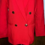 Gorgeous Vintage Y2K Sheridan Square Red Blazer! Size 12 Photo 1