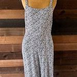 Gap  Floral Navy Square-Neck Cami Wide-Leg Jumpsuit Photo 0