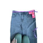 Spanx  Authentic 90s Straight Leg Jeans Black Wash Medium Compression Size L Photo 14
