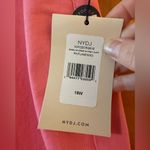 NYDJ  Marilyn Straight Leg Crop Jeans Pink Flamingo Fray Cuffed Leg NWT Size 18W Photo 6