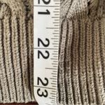 C&C California C&C California Gray Cable Knit Turtleneck Sweater Small Soft Cozy Fall Knit Photo 6