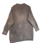 Barefoot Dreams  CozyChic Cardigan Sweater Taupe Gray Comfy Soft Size S/M Photo 3