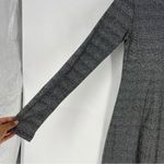 Reformation  Esen Knit Dress in Chrome Sparkle Metallic Long Sleeve Party Dress Photo 4