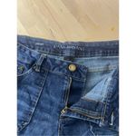 Lane Bryant Bermuda Blue Denim Shorts Size 14 Stretch Zipper Closure Pockets Photo 5