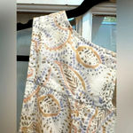 Rachel Ashwell  Women’s Paisley 100% Linen Sleeveless Shift Dress Size Small S Photo 2