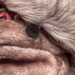 Aeropostale Pink Brown Lined Vest Faux Fur Hood Sz Small Y2K Photo 7