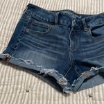 American Eagle  dark wash jean shorts Photo 3