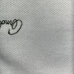 ARNOLD PALMER signature polo short sleeve vintage golf shirt side splits size S White Photo 4