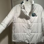 Philadelphia Eagles Custom Puffer jacket White Size L Photo 0