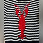 Brooks Brothers  Cotton Textured Lobster Intarsia Sweater size XS $298 Photo 10