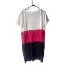 Talbots NWT Women's Size XL P Colorblock Midi Cotton T Shirt Dress Photo 5