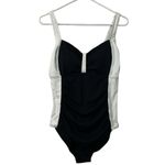 Tempt Me  Black and White One Piece Swim wear(Size Large) Photo 1