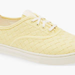 Cole Haan NEW  GrandPro Harbor Sneaker (Women) 9 PALE BANANA WOVEN CANVAS Photo 0