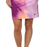Nike Golf tour performance women dri-fit tie dye purple printed golf skirt sz 10 Photo 0