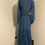 MISA Los Angeles Amelia maxi dress Cerulean Ditzy floral Photo 4