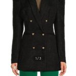 Area Stars Miri Doubled Breasted Blazer Size L Black Size L Photo 0