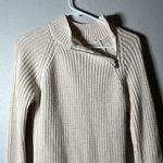 Yes Lola Elegant Cream Knit Dress Photo 1