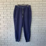 FIGS  High Waisted Zamora Scrub Pants Navy Blue Size XL Photo 2
