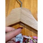 Alice & Trixie  Silk Wrap Tank Top M Bright Paisley Boho Made USA Summer Photo 3