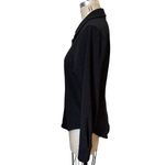 Vintage 90s Todd Oldham Jeans Buttondown Shirt in Black & Silver Size Medium Photo 2