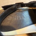 VANELI Thong Sandals Black Chain Detail Strappy Summer Shoes Size 10 Photo 5