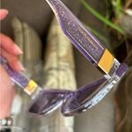 Dolce & Gabbana Authentic 54mm cat eyes clear Glitter acetate sunglasses Photo 12