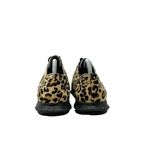 Cole Haan  Zerogrand Leopard Print Calf Hair Wingtip Oxford Sneakers Brown Size 7 Photo 7