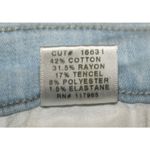 J Brand J. Brand Catalina Stepped Back Light Blue & White Jeans Size 26 Skinny Stretch Photo 8