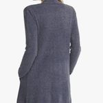 Barefoot Dreams  CozyChic Lite Island Wrap Pacific gray Open Drapey Cardigan-S/M Photo 2
