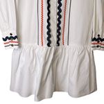 English Factory Collared Drop Waist Dress Ric Rac Sailor Nautical Preppy NWT XS Photo 5