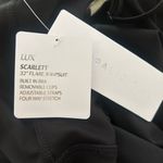 Yogalicious Lux Scarlett Flare Jumpsuit with Built-In Bra NWT size small Photo 5