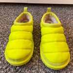 UGG  Tasman LTA New Women’s‎ Neon Yellow Puffer Shoes Size US 5 Photo 3