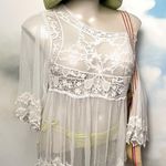 Lace + Crochet Swim Suit Coverup White Size undefined Photo 0
