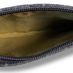 Coach Vintage Y2K Striped Denim & Brown Suede Leather Wristlet Photo 6