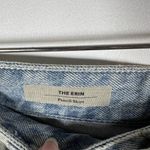 AG Adriano Goldschmied Skirt Womens 28 Denim Erin Pencil Blue Jean Distressed Photo 4