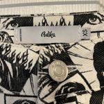 Adika Women's Black & White Comic Print Skinny Jeans Size XS Photo 2