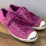 Converse  Jack Purcell Low Top Lace Up Sneakers Shoes Pink Photo 0