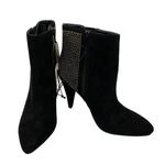 Forever 21 Women's Black & Gold Ankle Booties Photo 1