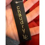 Chaudry by Anthropologie Merlot Red Asymmetrical Midi Skirt | Size M | NWT Size M Photo 3