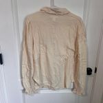 Band of the Free Womens Denise Cream Long‎ Sleeve Button Down Shirt Size Medium Photo 6