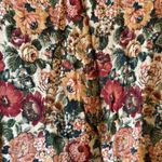 ZARA  Slip Dress Womens Small Floral Print Mini Short Spaghetti Strap Plunge Neck Photo 3