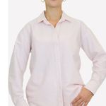 BeachLunchLounge NWT   Stripe Oversize Shirt Color: Pink Chic Photo 3