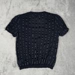 Kimchi Blue Shirt Women Medium Black Blouse Neutral Feminine Gothic Witchy Fairy Photo 2