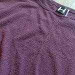 H by Bordeaux  purple long sleeve top Photo 2